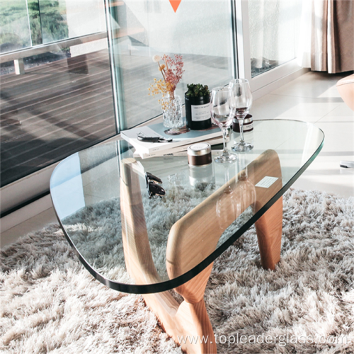 Round tempered glass for coffee table top